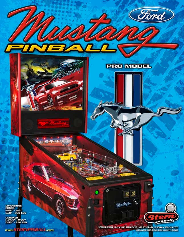 Image for article titled The Five Greatest Car-Themed Pinball Machines of All Time