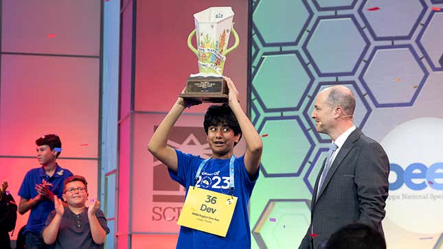 Image for article titled National Spelling Bee Winner Disqualified After Being Given All 26 Letters Needed For Words In Advance