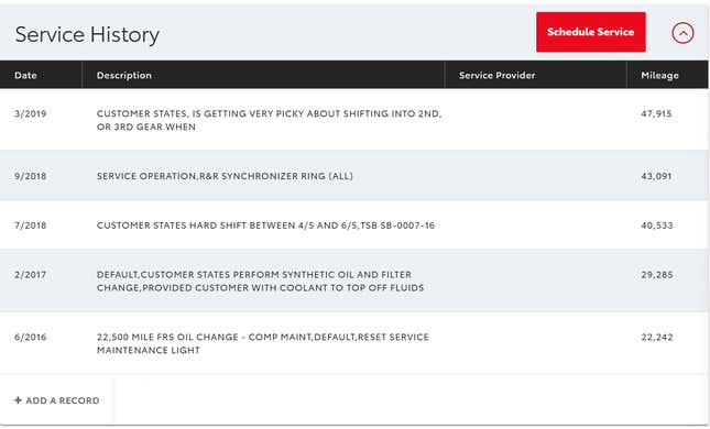 Image for article titled The Alfa Romeo Tonale's NFT Service Record Is Dumb