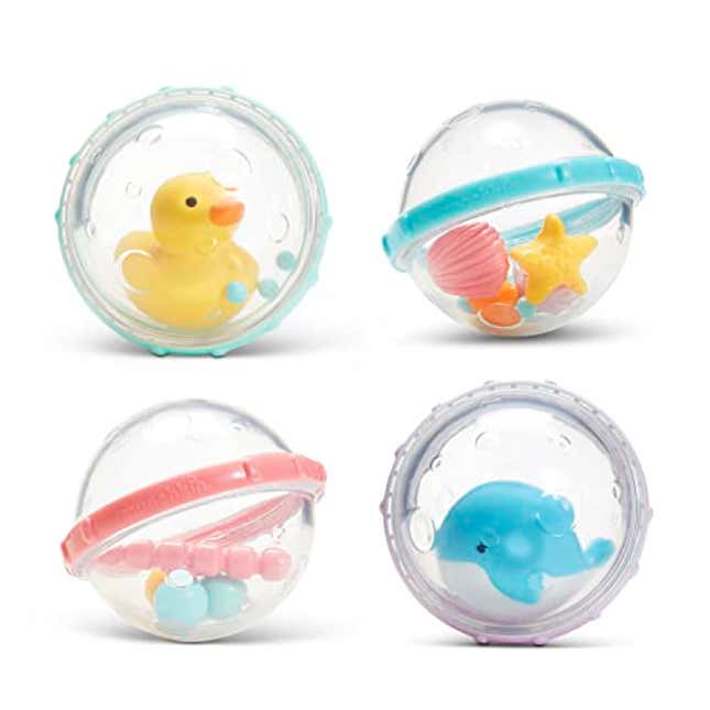 Image for article titled Munchkin® Float &amp; Play Bubbles™ Baby and Toddler Bath Toy, Now 35% Off