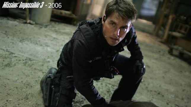 Image for article titled Tom Cruise&#39;s Hair In Every Mission: Impossible Movie, Ranked