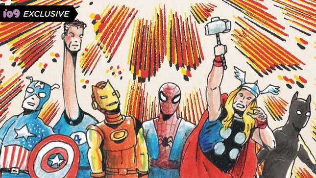 Open Your Eyes to a Superheroic Spiritual Journey In Patrick McDonnell's New Graphic Novel