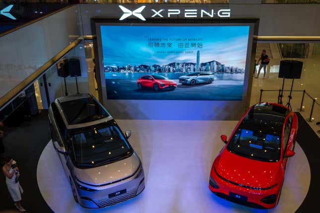 The Xpeng X9 and G9 debuted during the company’s launch event in Hong Kong on May 17, 2024. Xpeng Motors is expanding into the Hong Kong market.