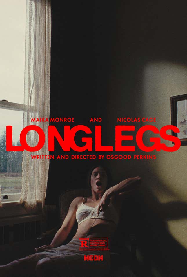 Image for article titled Longlegs' Long-Awaited Teaser Oozes Slow-Burn Horror Mystery