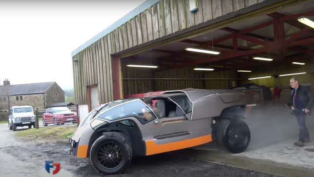 TVR Scamander amphibious vehicle