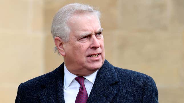 Image for article titled Prince Andrew Claims Pedophilia Scandal Was Just Palace’s Attempt To Cover Up His Ongoing Battle With Cancer