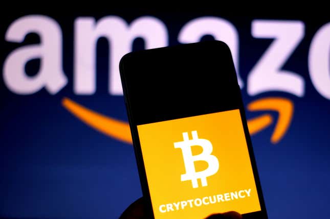 Image for article titled Amazon and Bitcoin, crypto tips, and beyond the Magnificent 7: Markets news roundup