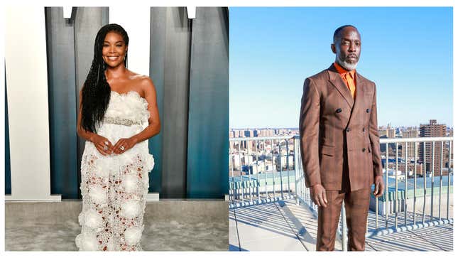 Left to right: Gabrielle Union, Michael K. Williams