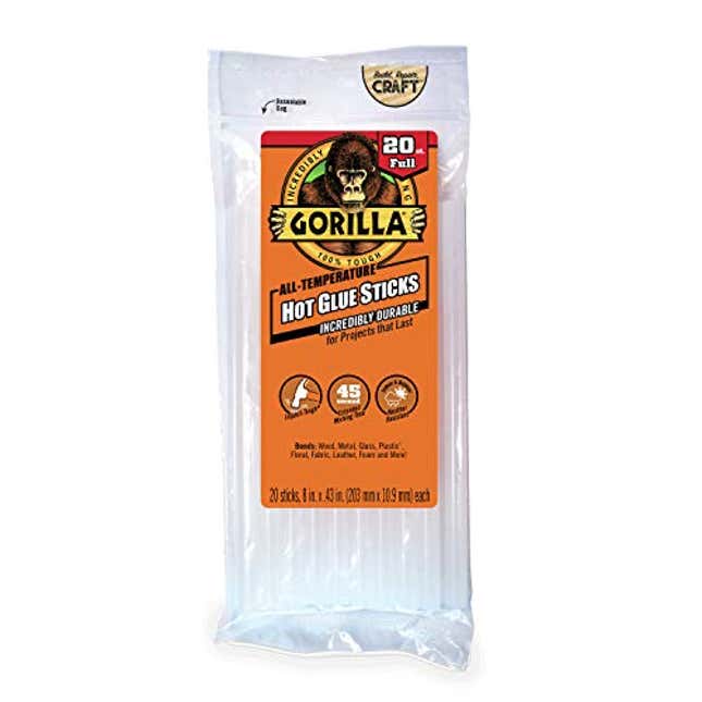 Image for article titled Gorilla Hot Glue Sticks, Now 18% Off