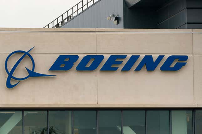 A Boeing building