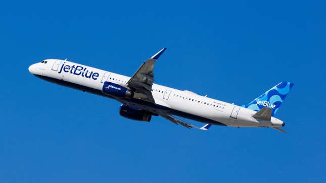 Un avion de JetBlue Airways