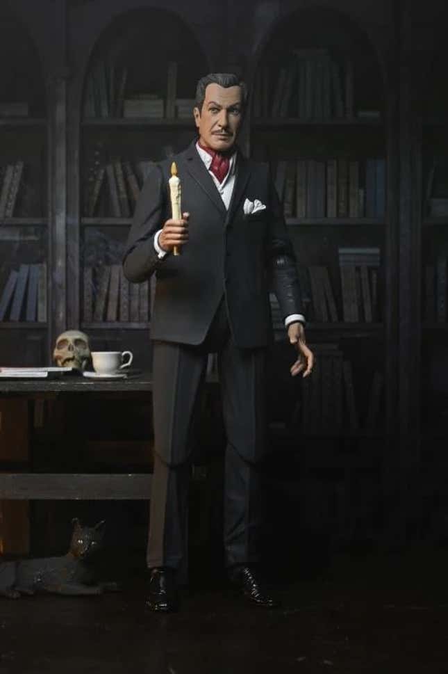 Image for article titled This Vincent Price Figure Comes With a Tiny Cookbook and True Fans Know Why