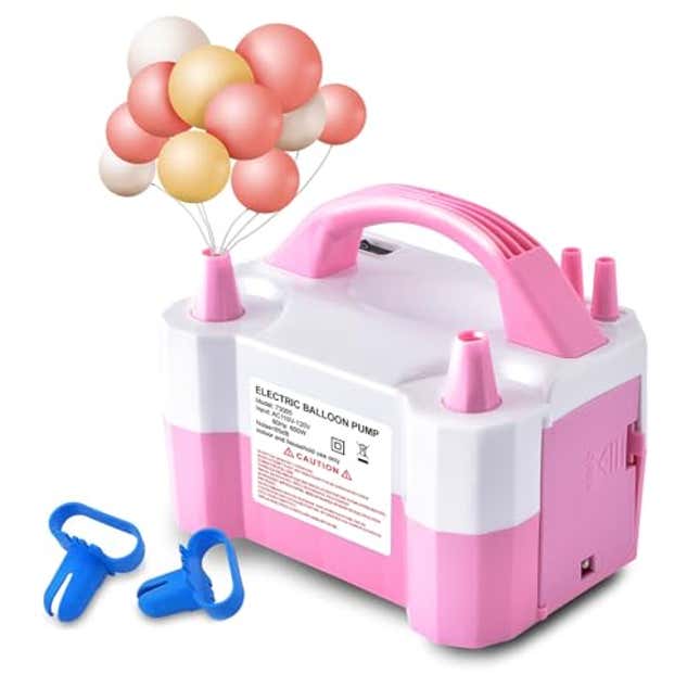 Image for article titled YIKEDA Electric Air Balloon Pump, Now 11% Off