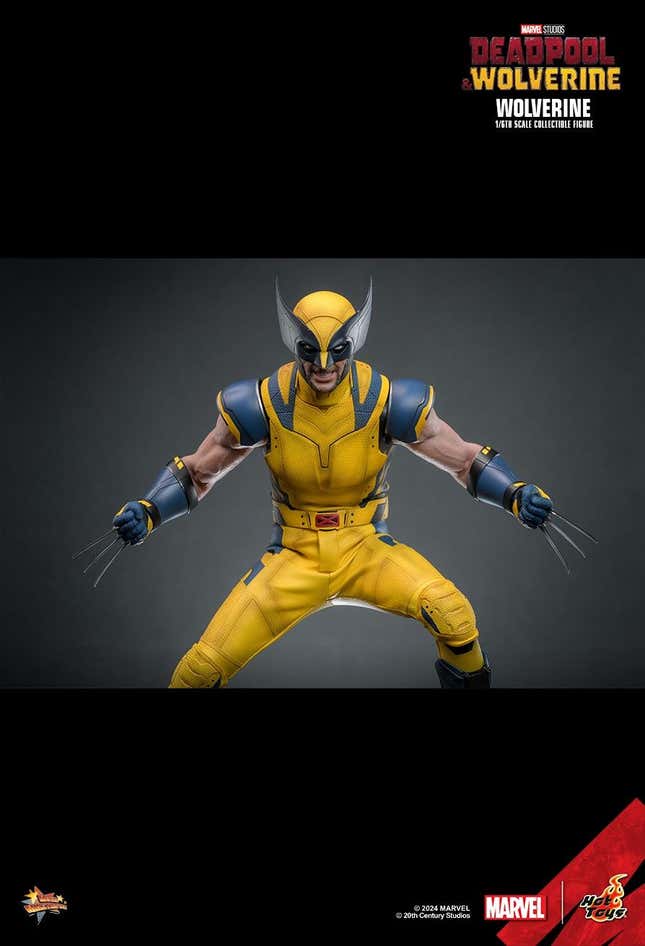 Image for article titled Hot Toys' New Wolverine & Deadpool Figure Gives Us Our Best Look Yet at Wolverine's Suit