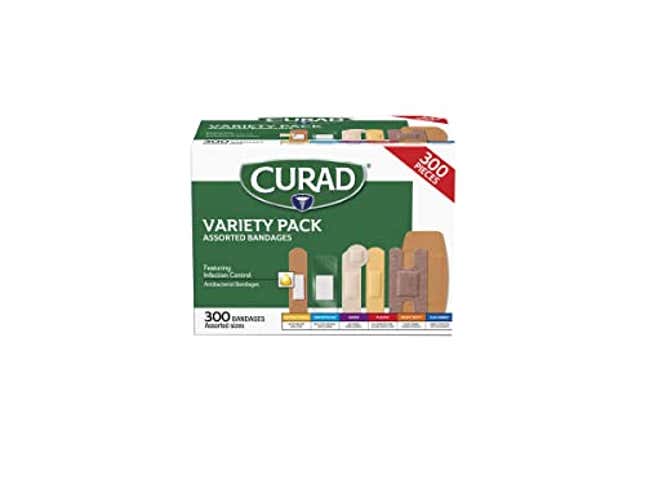 Image for article titled Curad Assorted Bandages Variety Pack 300 Pieces, Now 15% Off