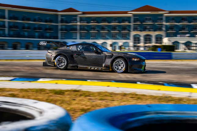 Ford Mustang GT3 Race Car Makes Appearance At Sebring Ahead Of Debut