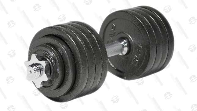 CAP Barbell 52.5 Pound Adjustable Dumbbell | $65 | Amazon