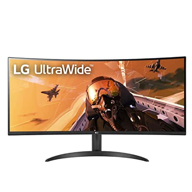 Image for article titled LG 34WP60C-B 34-Inch 21:9 Curved UltraWide QHD (3440x1440) VA Display with sRGB 99% Color Gamut and HDR 10, Now 13% Off