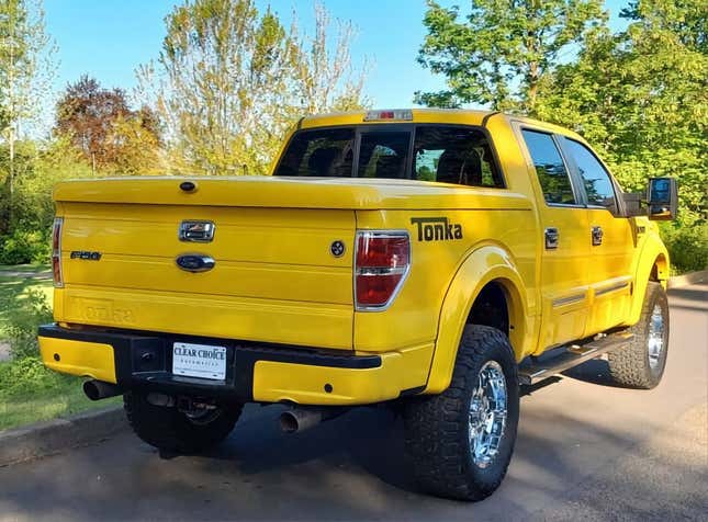 Image for article titled At $29,995, Would You Toy With The Idea Of Buying This 2013 Ford F-150 Tonka Truck?