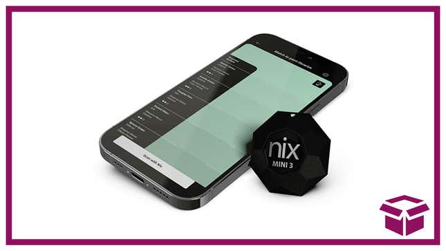 One pocket-sized Nix Mini 3 and your phone equals perfect matches for over 200,000 paint colors.