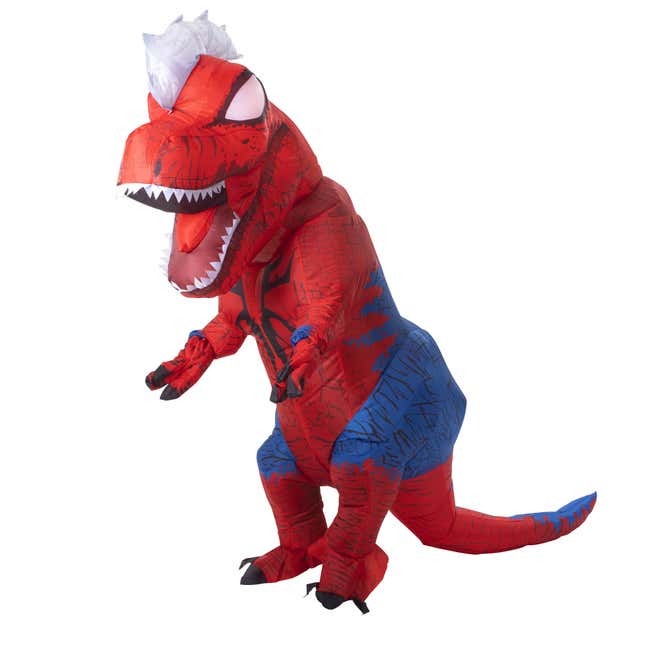 spider venom dinosaur costume