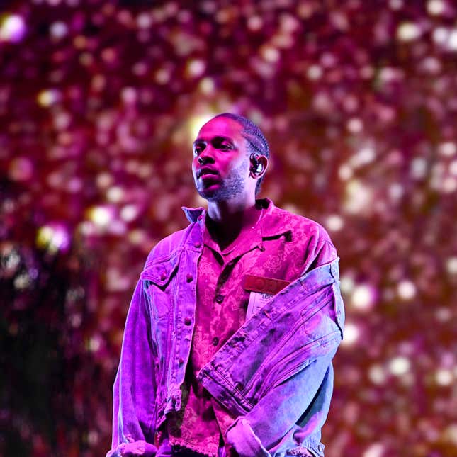 INDIO, CA - APRIL 13: Kendrick Lamar performs onstage with SZA during the 2018 Coachella Valley Music And Arts Festival at the Empire Polo Field on April 13, 2018 in Indio, California.