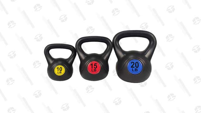 BalanceFrom Kettlebell Set | $48 | Amazon