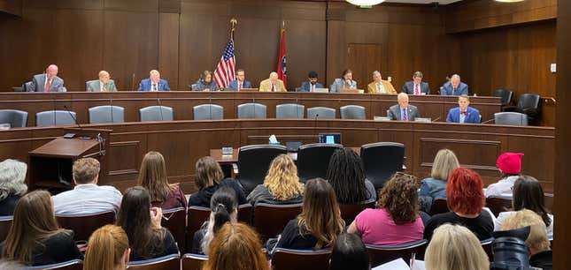 Image for article titled All-Male Subcommittee Tries to Ban Abortion on International Women's Day