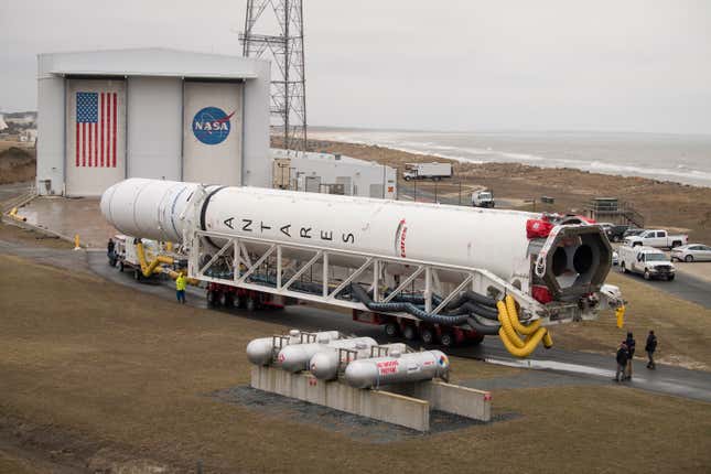 The CRS-13 Cygnus spacecraft is named after the first African American astronaut, Major Robert Henry Lawrence Jr.