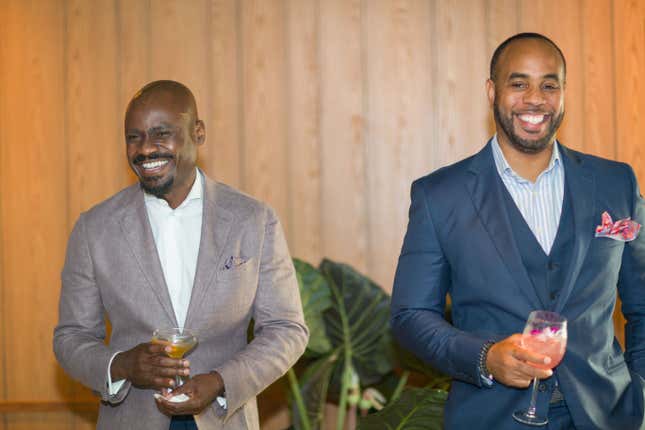 Amani Macaulay (l) and Chima Burey (r), founders of Duke &amp; Dame