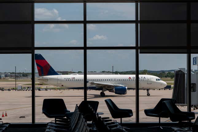 Un avión de Delta Air Lines