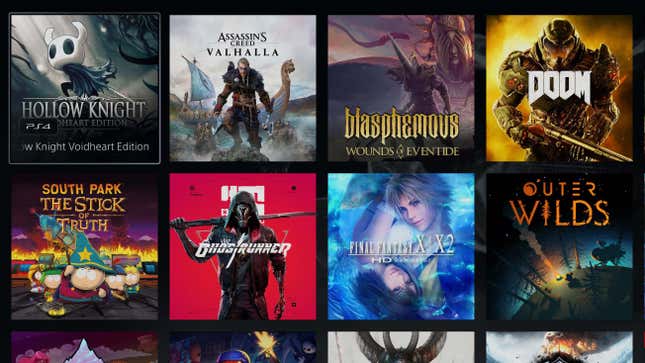 PlayStation 5 dashboard updated to show streamable games