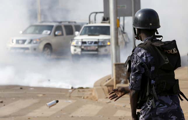 Uganda’s police forces will be quick to disperse demonstrating citizens but too slow to prevent their deaths during stampedes.