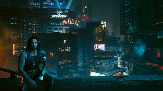 Image for article titled There Is No Saving Cyberpunk 2077