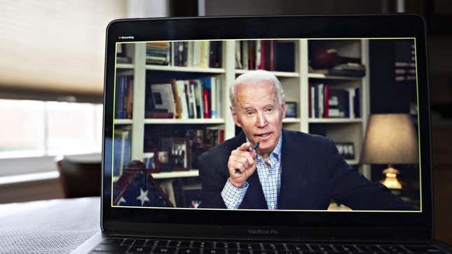 Image for article titled Democrats Will Nominate Biden Over Zoom to Get on Ohio’s Ballot