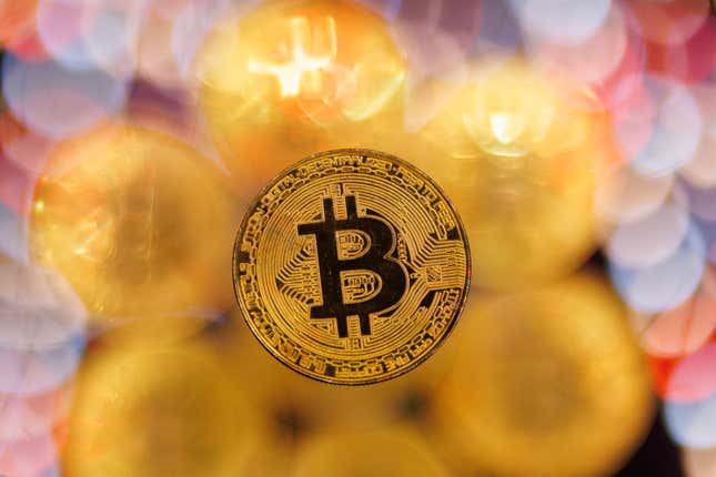 Image for article titled Bitcoin just hit a new record after a long crypto slump