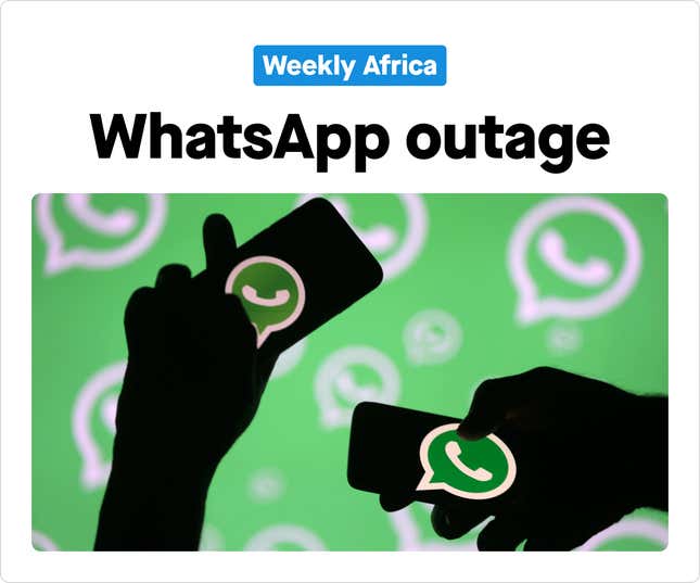 Image for article titled Africa：Whatsapp障害が起きた日のこと