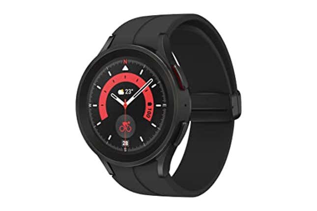 Image for article titled SAMSUNG Galaxy Watch 5 Pro 45mm Bluetooth Smartwatch w/Body, Now 79% Off