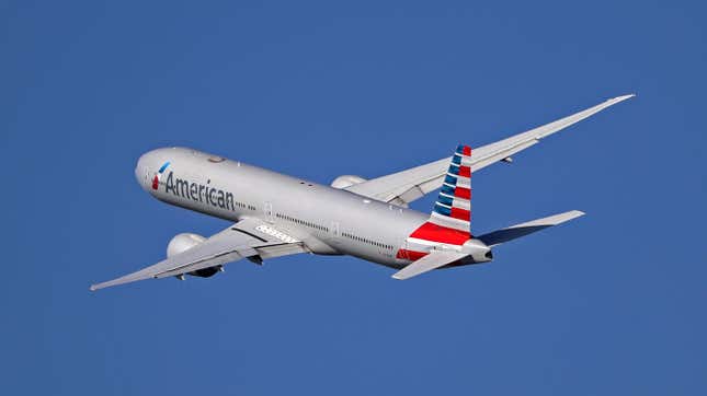 Un avion d’American Airlines