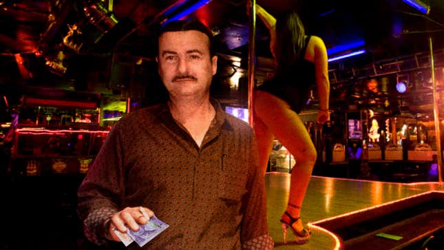 Image for article titled Foreign Man At Strip Club Tossing Out Totally Unknown Currency