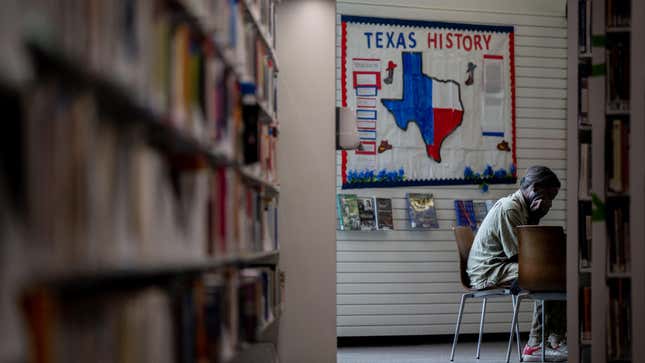 What’s a library without books?