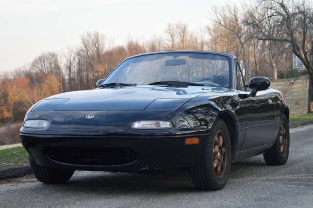 My old $5,000 Miata. If you see her come up on Marketplace, let me know.