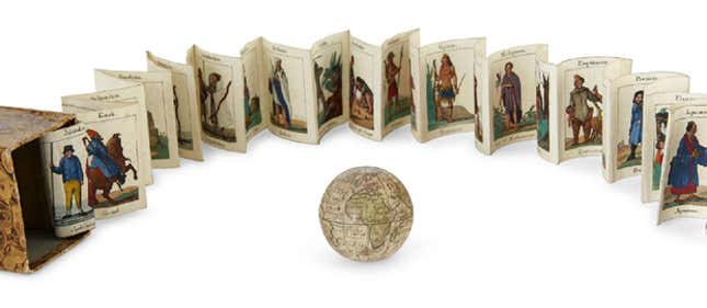 Miniature Globe by Carl Bauer.