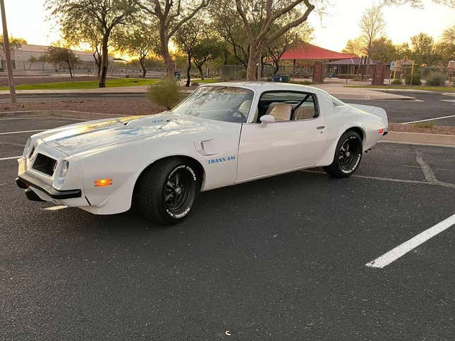 Image for article titled At $24,500, Does This 1975 Pontiac Trans Am Mean The Bird Is The Word?