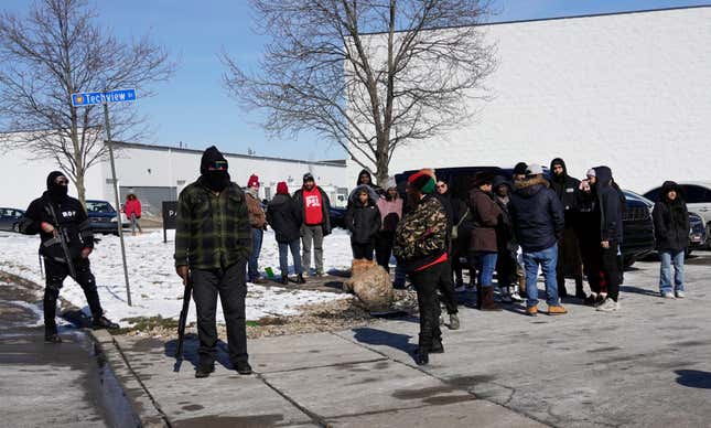 Image for article titled Majority-Black Ohio Town Residents Take Things Into Their Own Hands Following Neo-Nazi Demonstration