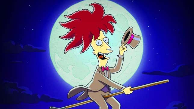 Image for article titled New Simpsons Halloween Short Will Team Up Sideshow Bob With Disney Villains