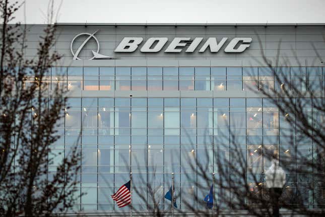 Image for article titled Boeing stock climbs 6% after Trump orders &#39;a lot&#39; of fancy new fighter jets