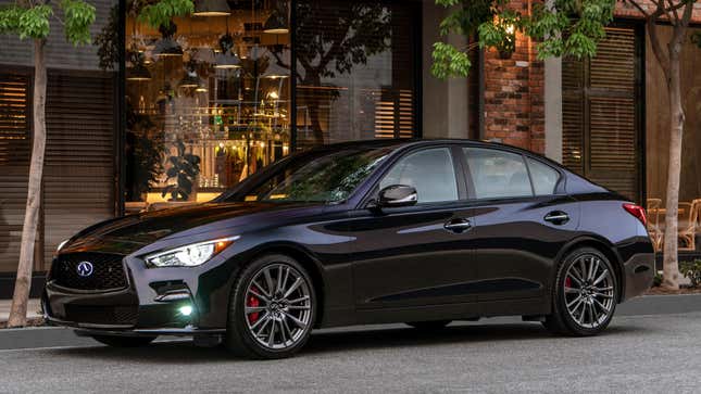 Image for article titled Infiniti Is Trying to Make Black Paint Interesting