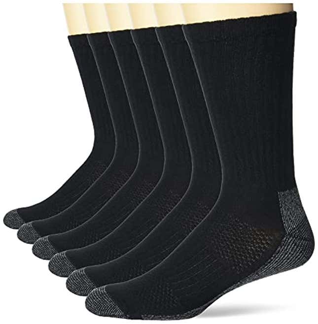 Image for article titled Hanes mens Crew Socks, Now 62% Off