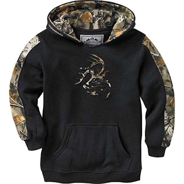 Legendary whitetails youth camo outfitter hoodie sale